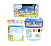 B4E Bluey Dough Activity Collection | Kids Arts and Crafts Carry Case Activity Playset | Creative Toy for Children