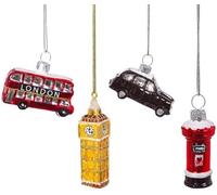 B4E Christmas Tree Hanging Baubles Decoration Novelty Ornaments Festive Gifts