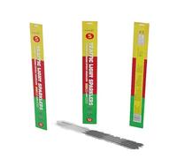 B4E Pack of 45cm (18") Traffic Light Indoor Sparklers | Colour Changing Effect Sparklers | Gold, Red and Green (25 Sparklers)