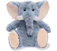 B4E Plush Animal Microwavable Tourmaline Lavender Aromatherapy Heating Pad Hotties, Soft Polyester (Elephant Hottie)