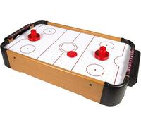 B4E Table Top Air Hockey Game Compact Arcade-Style Air Hockey Table For Kids And Adults Portable Mini Air Hockey Set With Pucks