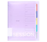 マルマン バインダー セッション B5 26穴 ライトパープル F310-30