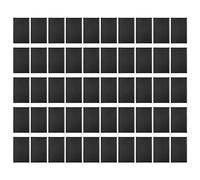 B5 26 - Hole Frosted Translucent PP Paper Cover, Rollable Binding Cover for Reports and Presentations, Removable Page Protector with Flexible Design for B5 Documents, Pack of 50 (Black)