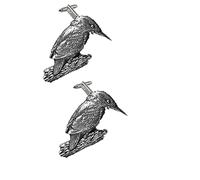B5 Kingfisher Made From Fine English Pewter Cufflinks