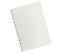 B5 Loose Leaf Sketch Drawing Paper, 50 Sheets for Artists School | Thick White Paper Resists Yellowing, Opens Flat, Comfortable for Painting, Easy to Carry, Suitable for Drawing