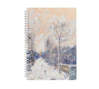 B5- Students Learn Coil Exercise Books, Creative Notes, Horizontal Lines-Autumn