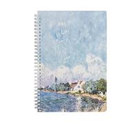 B5- Students Learn Coil Exercise Books, Creative Notes, Horizontal Lines-Summer