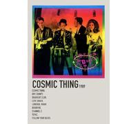 B52's Cosmic Thing A3 Print Poster Wall Art Home Decor Album Gift Present Living Room Bedroom Dining Room Kitchen Hall Loft Office Unframed