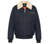 B52X Cotton Mix Jacket with Removable Aviator Collar Navy Blue