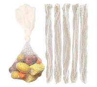 B53 24" Seafood Boil Bags - Washable Reusable Produce Bags for Steaming and Boiling Clams, Lobster, Crawfish, Crabs, King Crab Legs, Potatoes, Vegetables - Made in the USA (Pack of 25)