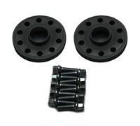 B55573-10A Black Trak+ Wheel Spacer Kit Bolts 5x112mm 57.1mm M14x1.5 20mm By H&R