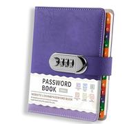 B6 Password Notebook Diary Memo Book with URL and Phone for Secure Memo Writing and Management Ciphered Address