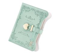 B6 PU Leather with Lock and Key - Personal Locking, Reserved Writing Notebook | Refillable Thick Paper, Secure Secure Organizer, Gift Journal for ado