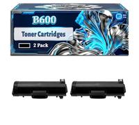 B600 Toner Cartridges Compatible for Xerox VersaLink B600DN B605X B610DN B605S B605XL B615X Printers, With Chip Large Capacity 39500 Pages (2-Pack Black)