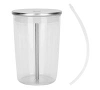 B64B-For,Compatible for Yourui,Compatible for Jura, Coffee Machine Accessories Glass Milk Cup Pot Milk Foamer HP3/1/2 Apply to ENA8 Z6X3X7