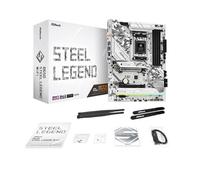 Asrock B650 Steel Legend WiFi ATX AMD Socket AM5 Motherboard - White