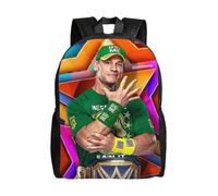 b6816 WWE John Cena Backpack School Bag Kids Backpack Backpacks, Lightweight Large Backpacks Capacity Work Travel Casual Shoulders uji6816