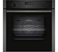 Neff N50 Slide & Hide Electric Single Oven - Graphite Grey