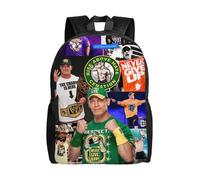 b7768 WWE John Cena Backpack School Bag Kids Backpack Backpacks, Lightweight Large Backpacks Capacity Work Travel Casual Shoulders uji7768