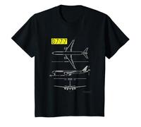 B777 Airliner for Kids Who Love Passenger Planes T-Shirt