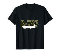 B787 Airline Airplane Pilot Flying Gift T-Shirt