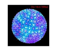 (B8) Led Cherry Blossom Ball Lamp Decorative Lamp Flower Ball Hanging Light Party Toy