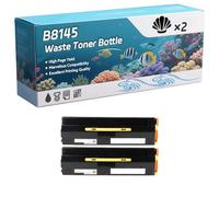B8145 Waste Toner Bottle Compatible for Xerox AltaLink C8135F C8000W C8130F C8135T C9000 Printers, High-Definition Printing Effect with Chip, 221000 Pages (2-Pack Black)