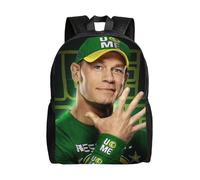 b9859 WWE John Cena Backpack School Bag Kids Backpack Backpacks, Lightweight Large Backpacks Capacity Work Travel Casual Shoulders uji9859