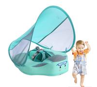 Ba-by Floats For Pool With Canopy, Non-Inflatable Todd-ler Pool Float, Removable Sun Protection Canopy Float, Avoid Waterproof Skin-Friendly Swim 3-24 Months