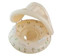 Ba-by Swimming Float, With Removable Sunshade Safety Seat, 55x52cm, Inflatable Ba-by Pool Float, Tod-Dler Pool Ring Suit, Protection Roof Toy, For New-Born Kids Tod-Dlers