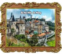 Ba Na Hills Da Nang Vietnam Fridge Magnets Tourist Souvenir Refrigerator Decoration Magnet