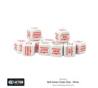 Order Dice for Bolt Action (White)