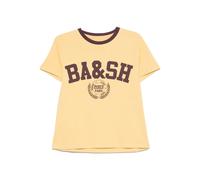 Ba&Sh Ioni logo-print cotton T-shirt - Yellow 0