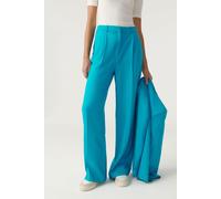 BA&SH Pantalon Healy Turquoise size L | Wide Pants Outlet | Women | Cyan L