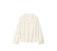 Ba&Sh Petty ruffled embroidered blouse - White 0-1-2-3