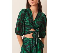 BA&SH Top Cally Vert size L | Blouses Outlet | Women L