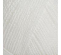James Brett 100% Acrylic Baby Aran Knitting Yarn Supersoft Knit Craft Wool 100g (White BA4)