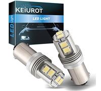 BA9S LED Bulbs T4W 1895 LED Bulbs for Car Interior Light Side Marker Lights Door Lights Reverse Light License Plate Light RV Light Bulb with 2835 10SMD Chips 12V Pack of 2