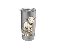 Baaaad to The Bone Lamb Punk Sheep Stainless Steel Insulated Tumbler