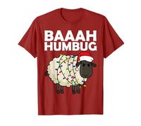 Baaah Humbug Anti-Christmas Sheep funny sheep Christmas T-Shirt