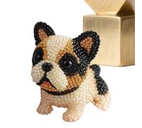 baabeash Beading Craft Set - 3D Animal Beading Set Dog, Sewing Art with Threads, Craft Accessories for Animal Lovers, Adults and Teenagers for Making Jewellery