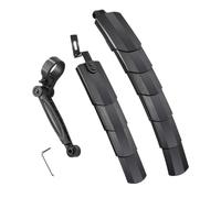 baabeash Bicycle Mud Guard | Telescopic Bicycle Front and Rear Fenders - Extendable Bike Mudguard | for Urban Mountain Commuting Travel Road Trip Trail Touring