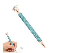 baabeash Bling Pens - Ballpoint Push-Button Writing Tool with Large Gem | Bling Top Pens,for Daily Quotes Desk Friend Coworkers Offices Nurse Birthday Friends