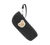 baabeash Bottle Warmer Bag for Nursery, Insulated Bag with Bear Design as Bottle Cooler, Thermal Bag for Nursing Mothers On the Go for Storing Breast Milk and, black, see description, See description