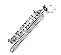 baabeash Chain Wrench Tool | 16-Inch Chain Wrench Pliers Pipe Fittings - Heavy Duty Long Handle Remover Tool for Automotive Repairing Mechanics Plumbers Truck Engineering Equipment