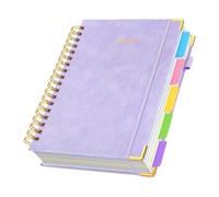 baabeash College Ruling Notebook - Squared Journal DIN A5 with Removable Divider - 300 Pages Planner for Teachers Students Notes School Study Teaching Meetings Learning