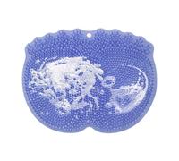 baabeash Foot Scrubber Mat | Non-Slip Suction Soft Bristles,Massage Shower Foot Back Scrubber | for Men Women Adults Elderly Home Bathroom Bathtub Spa Apartment Dorm Travel Hotel