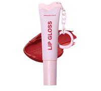 baabeash Tinted Lip Balm, Moisturizing Plumper with Chain, Natural Plump Lip Gloss Jelly, for Girls Girlfriend Dating Daily Party Office Travel Commuting Holiday Wedding Birthday Work