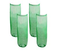 baabeash Yard Waste Bags - Reusable Garden Rubbish Leaf Bags, Pack of 4, Garden Cleaning Tool, Waste Collector Container for Patio, Balcony, Park, Lawn