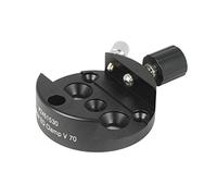 Baader Planetarium 2451530 70 mm V-Dove Tail Clamp with One Clamp Screw - Black